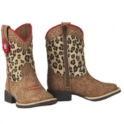 Twister Girl's Avery Leopard Boots