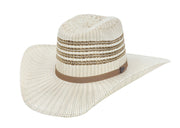 Justin Bent Rail Barrel Straw Hat