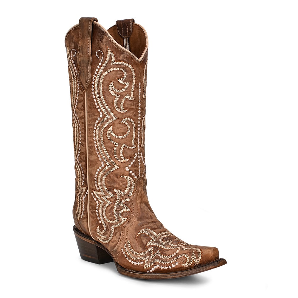 Circle G Women's Embroidery Western Boot