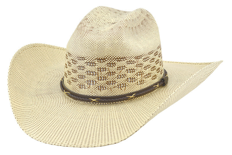 Justin Bent Rail Salt Creek Straw Hat