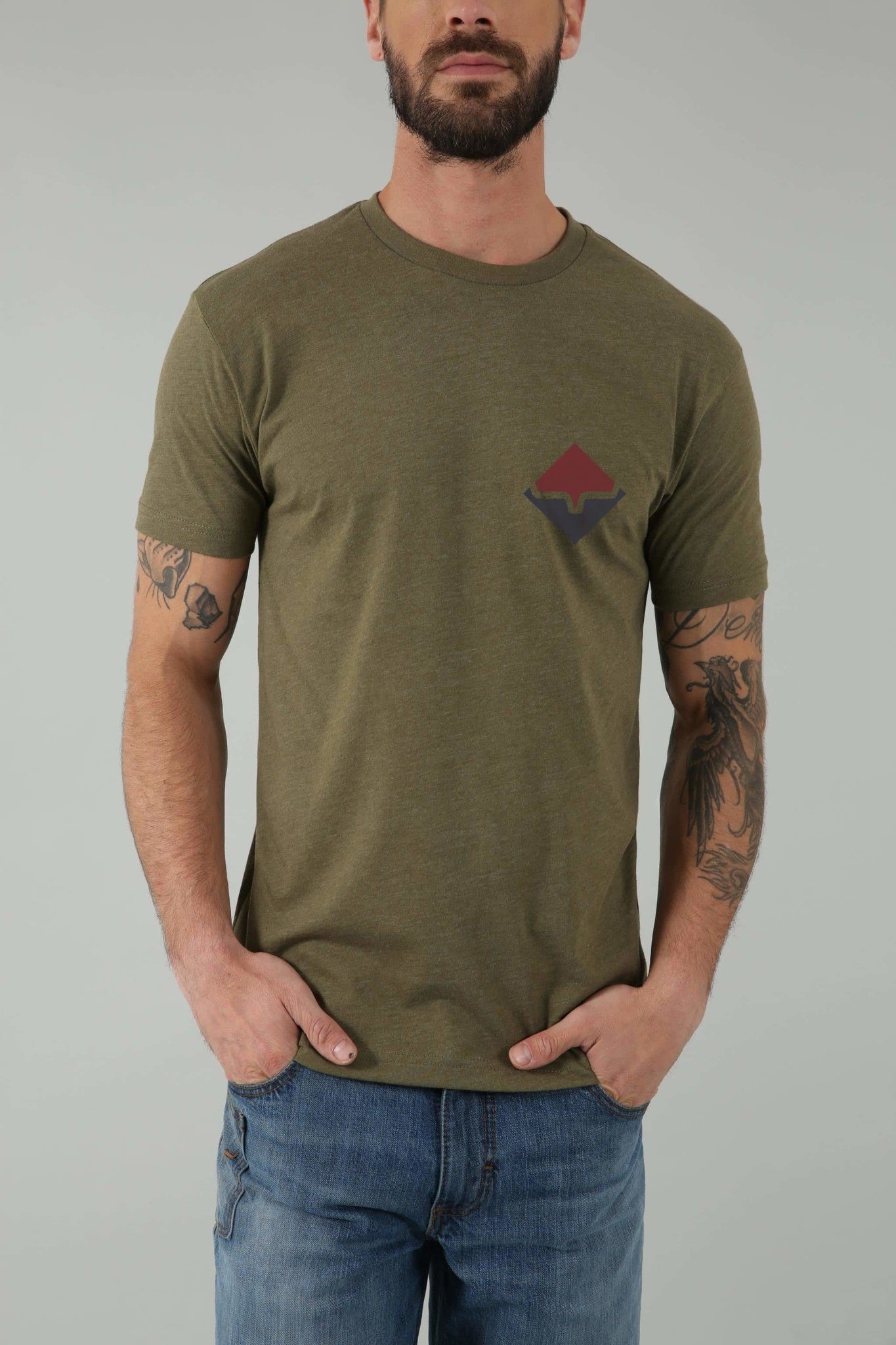 Kimes Ranch Men's Warmth Tee.