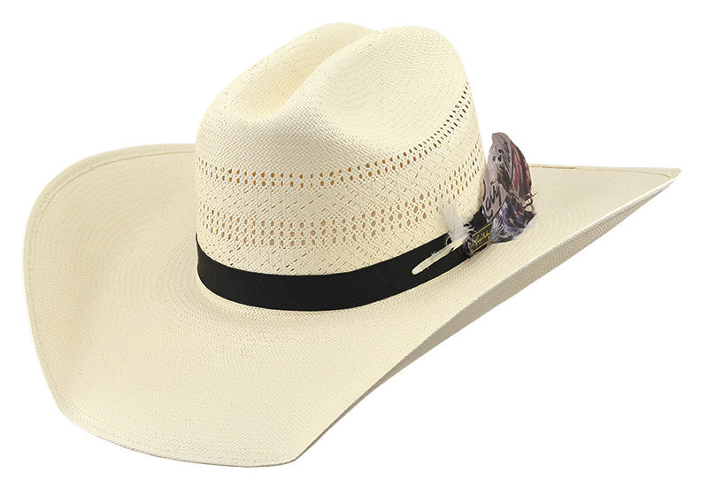 Larry Mahan Panhandle 10X Straw Hat.