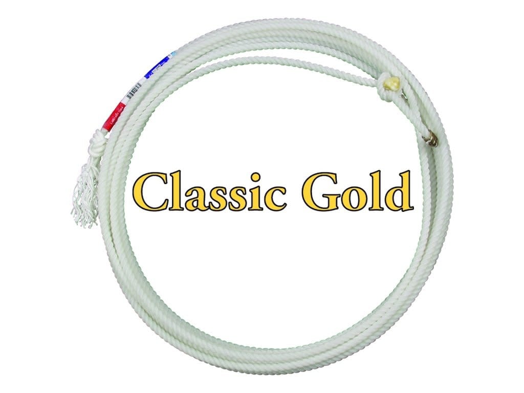 Classic Gold Left Handed 35' Heel Rope