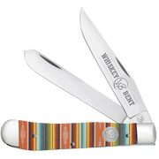 Whiskey Bent Serape Sunrise Trapper Knife