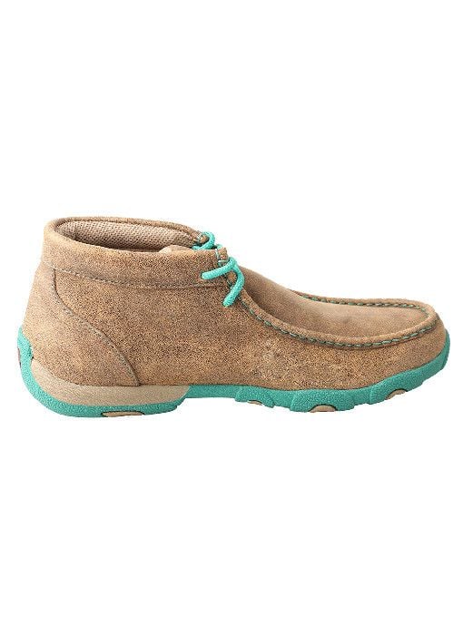 Twisted X Women's Turquoise Driving Moccasin