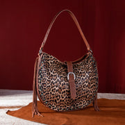 Montana West Leopard Concealed Carry Hobo Bag