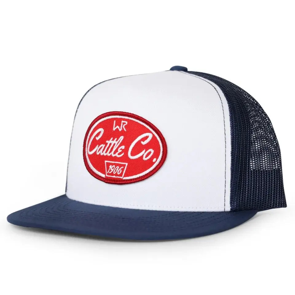 Whisket Bent Hat Co. Men's WR Cattle Co. Trucker Cap