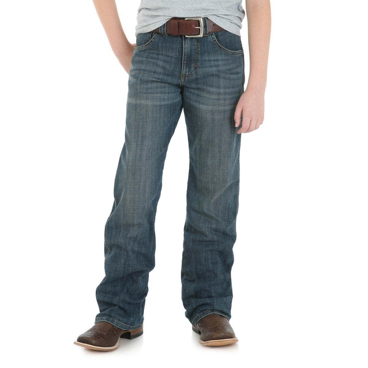 Wrangler Boys Relaxed Bootcut Jeans