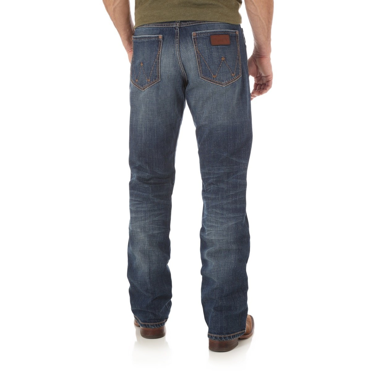 Men's Retro Relaxed Bootcut Jeans.