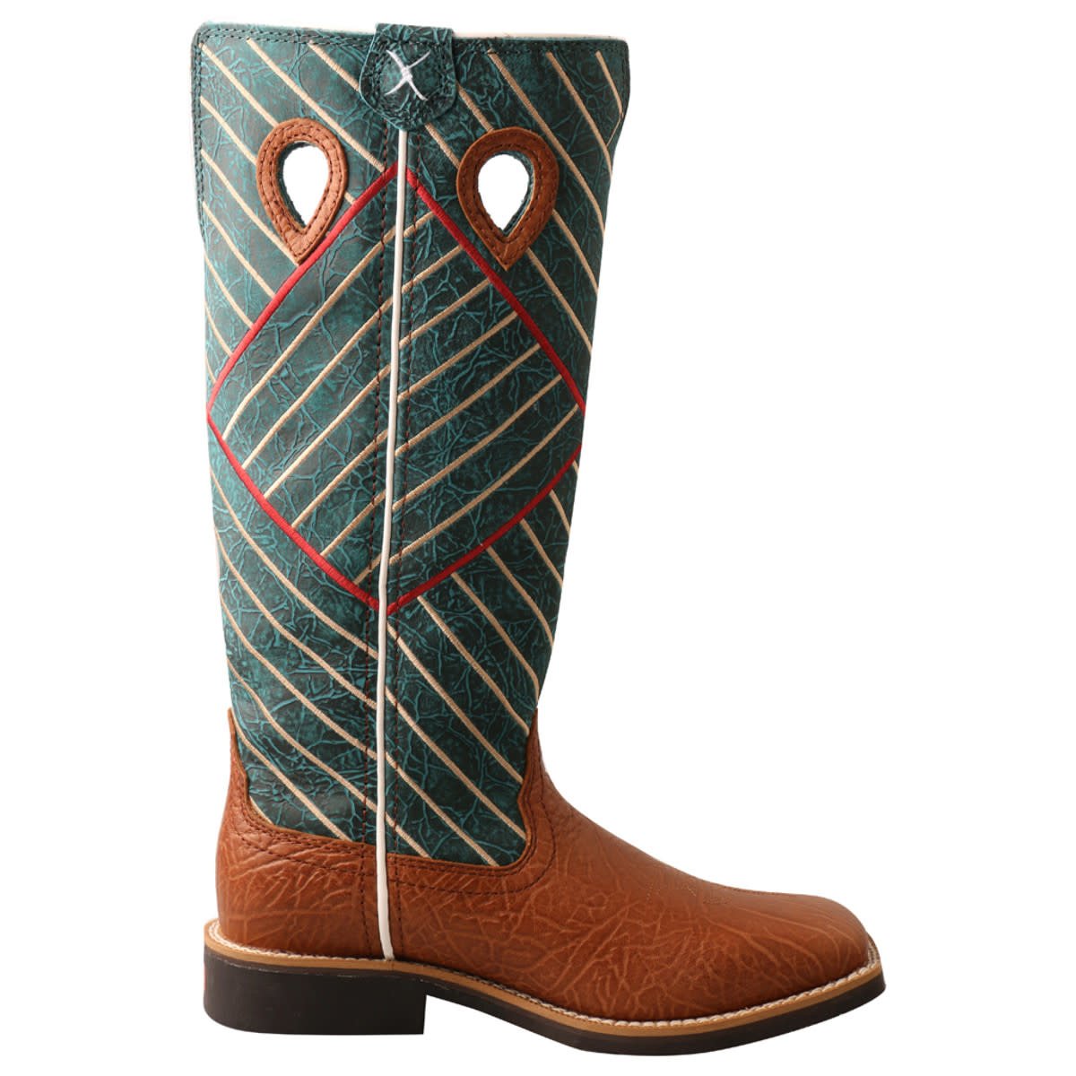 Twisted X Kid's Teal Striped Buckaroo Boot