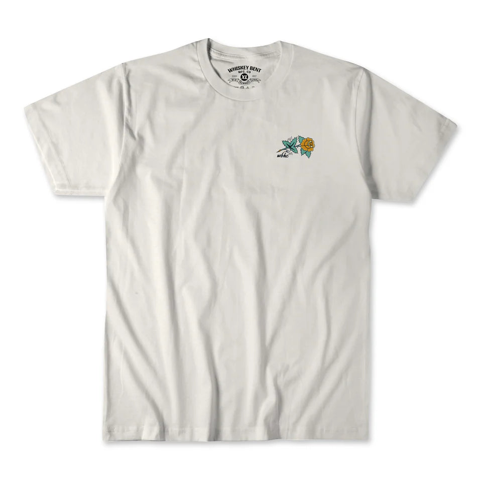 Whiskey Bent Hat Co. Men's Yellow Rose Tee