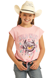 Rock & Roll Cowgirl Girl's Wild West Tee